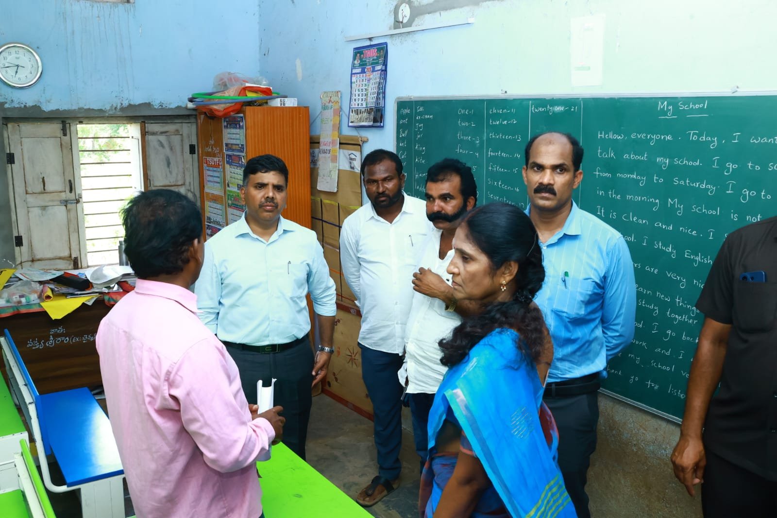  ప్రభుత్వ అభివృద్ధి, సంక్షేమ ఫలాలను ప్రజలందరికీ అందించడమే లక్ష్యంమని జిల్లా కలెక్టర్ బి. చంద్రశేఖర్ అన్నారు  - Additional Image